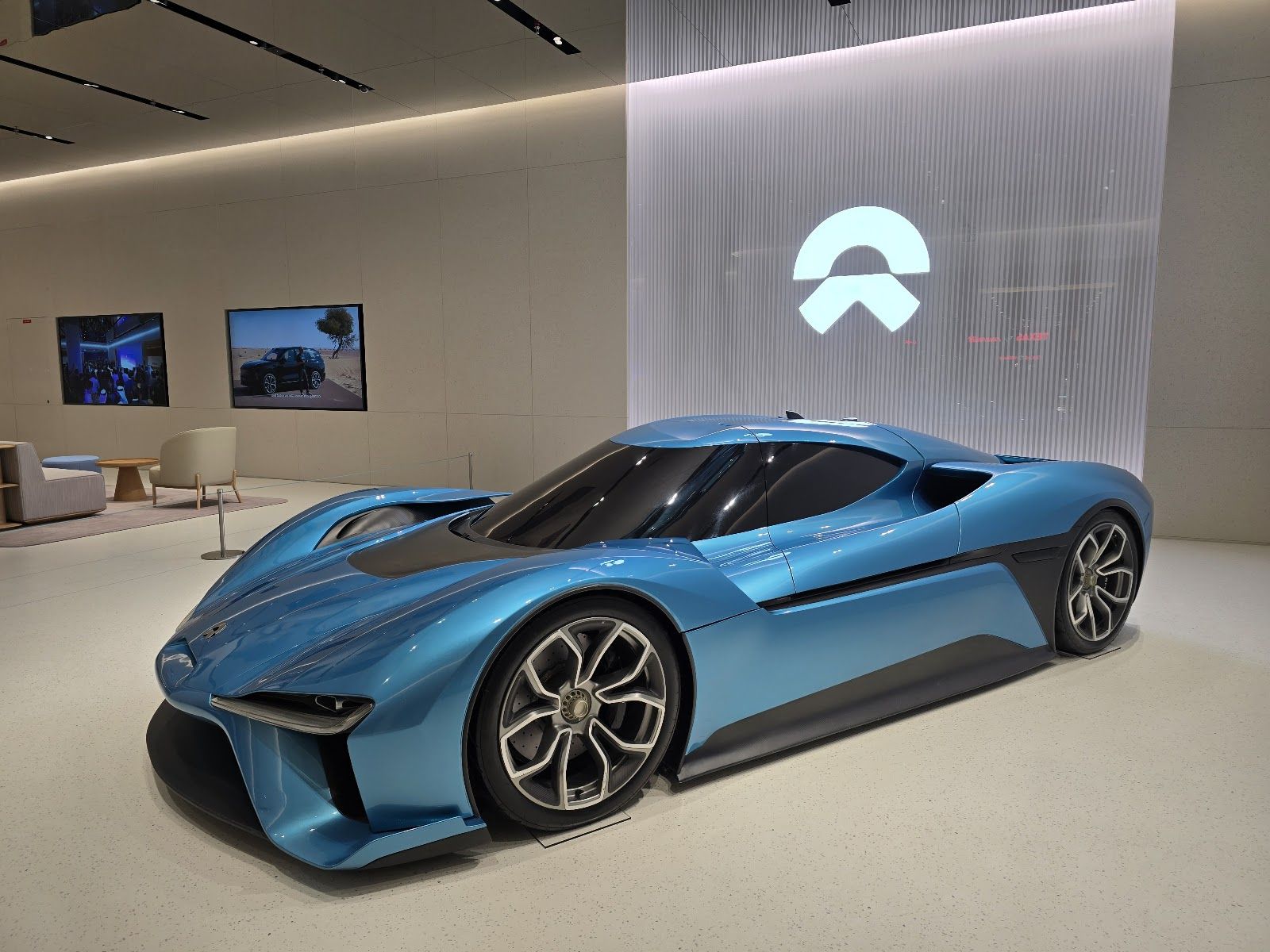 NIO showroom — NIO UAE (CYVN Holdings) in Abu Dhabi