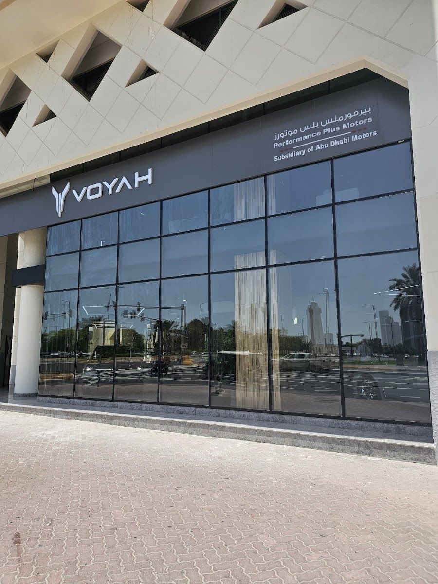 Voyah showroom — Performance Plus Motors in Abu Dhabi